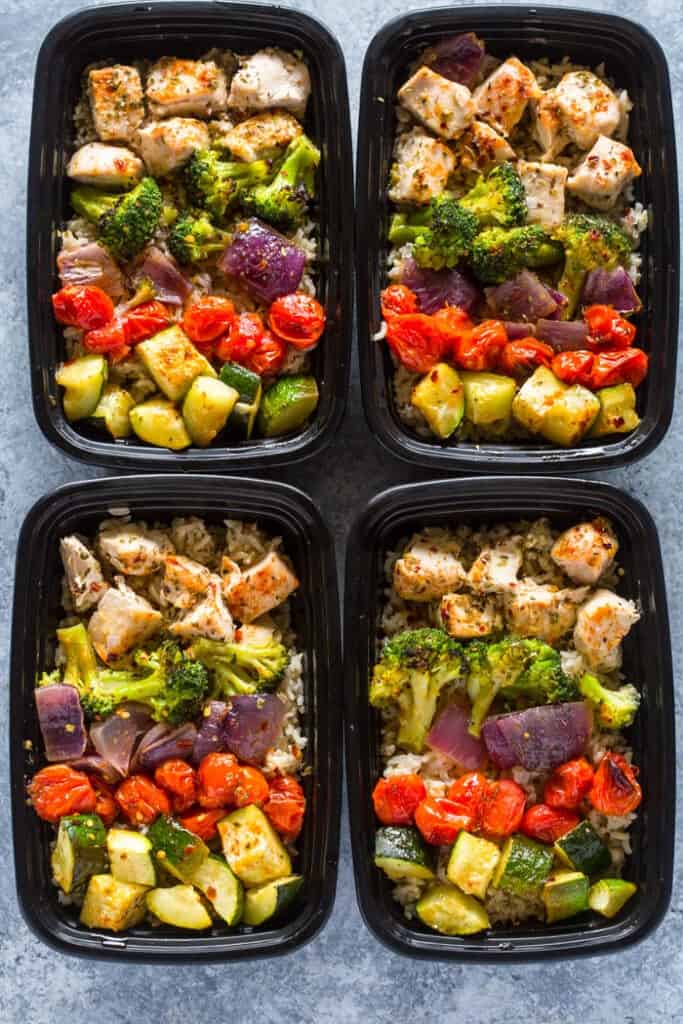 Healthy and Fresh Cobb Salad Meal Prep - Budget Bytes