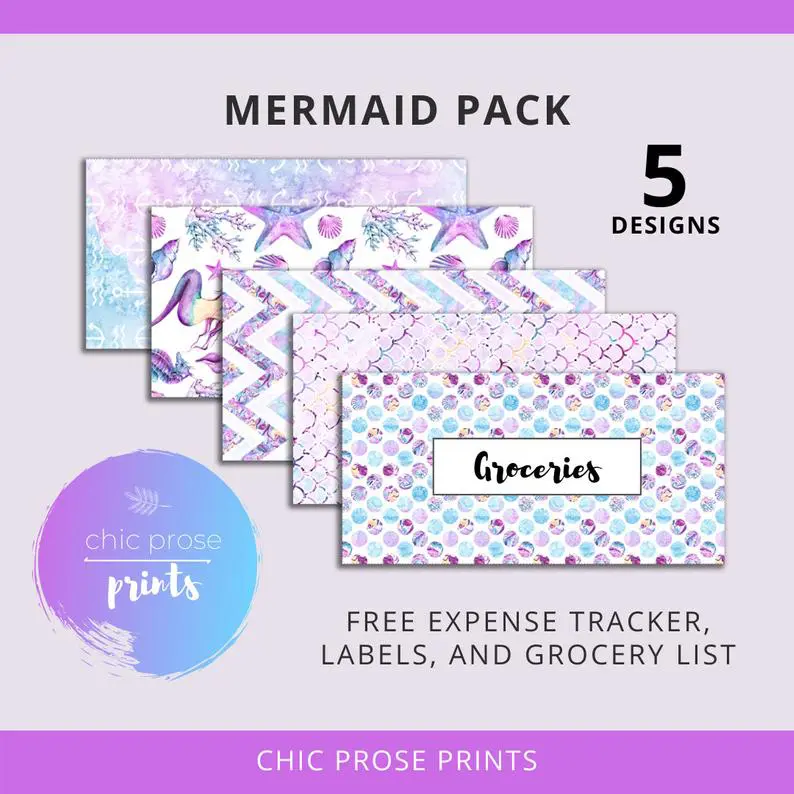 mermaid-cash-enevelope-printable