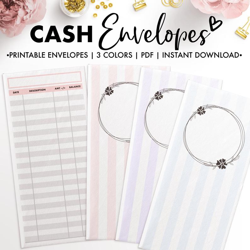 21 cash envelope templates for your budgeting needs