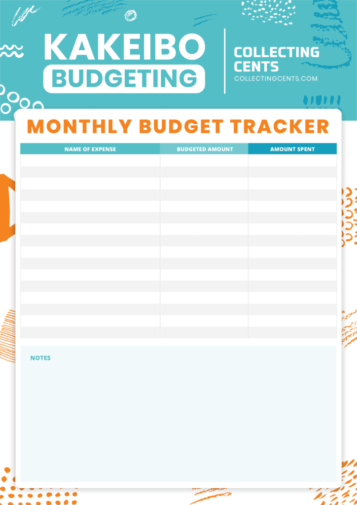 Kakeibo Budget Planner