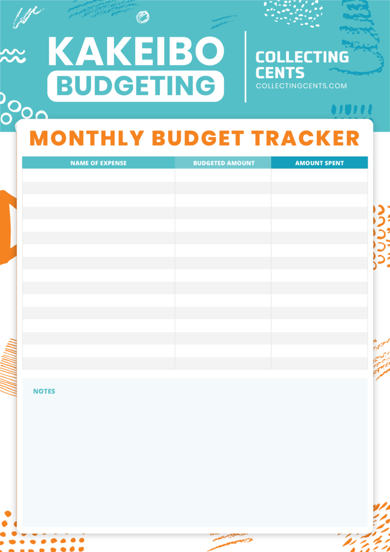 The Kakeibo Budgeting Method Explained Step by Step (Kekeibo Template Included as PDF)