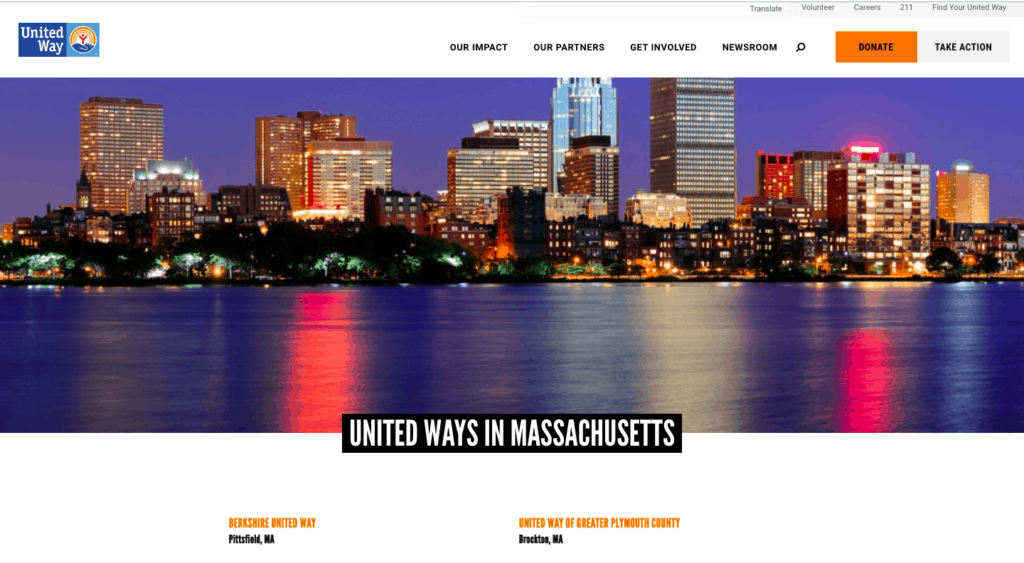 united ways massachusetts