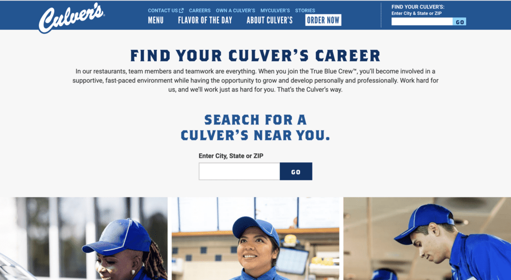 culvers careers