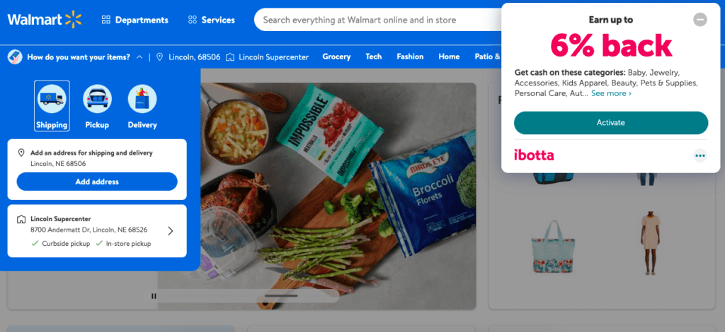 walmart on ibotta