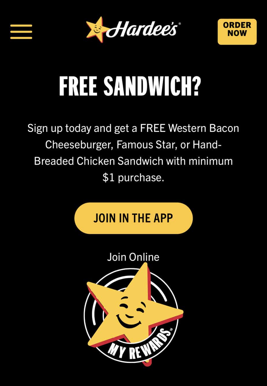 Free Food Near Me 73 Restaurants That Offer Free Food for App or Email Signups